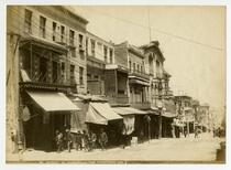 Street in Chinatown, San Francisco, before 1910