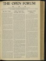 Open forum, vol. 2, no. 38 (September, 1925)