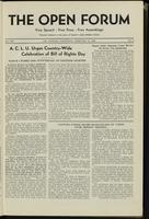 Open forum, vol. 16, no. 6 (February, 1939)