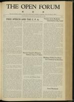 Open forum, vol. 7, no. 7 (February, 1930)