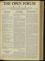Open forum, vol. 2, no. 37 (September, 1925)