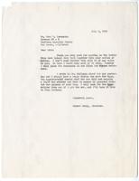 Letter from Ernest Besig, Director, American Civil Liberties Union of Northern California, to Fred Korematsu, July 8, 1942