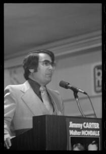 Jimmy Carter Rally, Jim Jones with Rosalynn Carter
