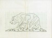 Draft rendering of the California Bear Flag