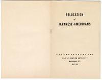 Relocation of Japanese-Americans