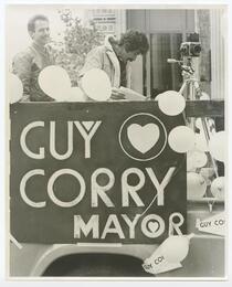 Guy Corry for Mayor float