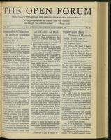Open forum, vol. 24, no. 18 (September, 1947)