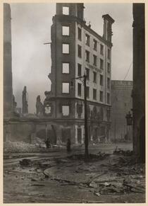 Third Street after San Francisco 1906 Earthquake