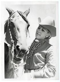 Rodeo queen Evelyn Strong at the Contra Costa County Fair