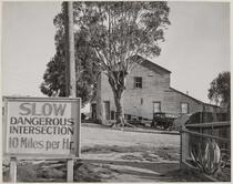 One of earliest houses, H and East 6th Streets, Benicia, Solano County, California