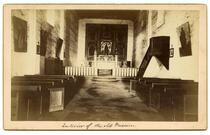 Interior of the old Mission