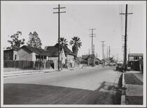 Street in south Los Angeles