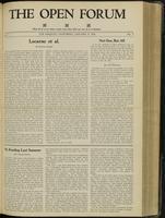 Open forum, vol. 3, no. 2 (January, 1926)