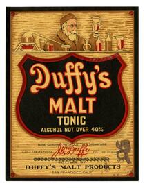 Duffy's malt tonic, Duffy's Malt Products, San Francisco