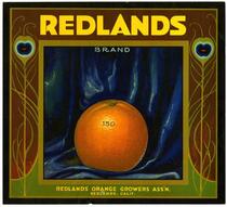 Redlands Brand oranges, Redlands Orange Growers Ass'n.